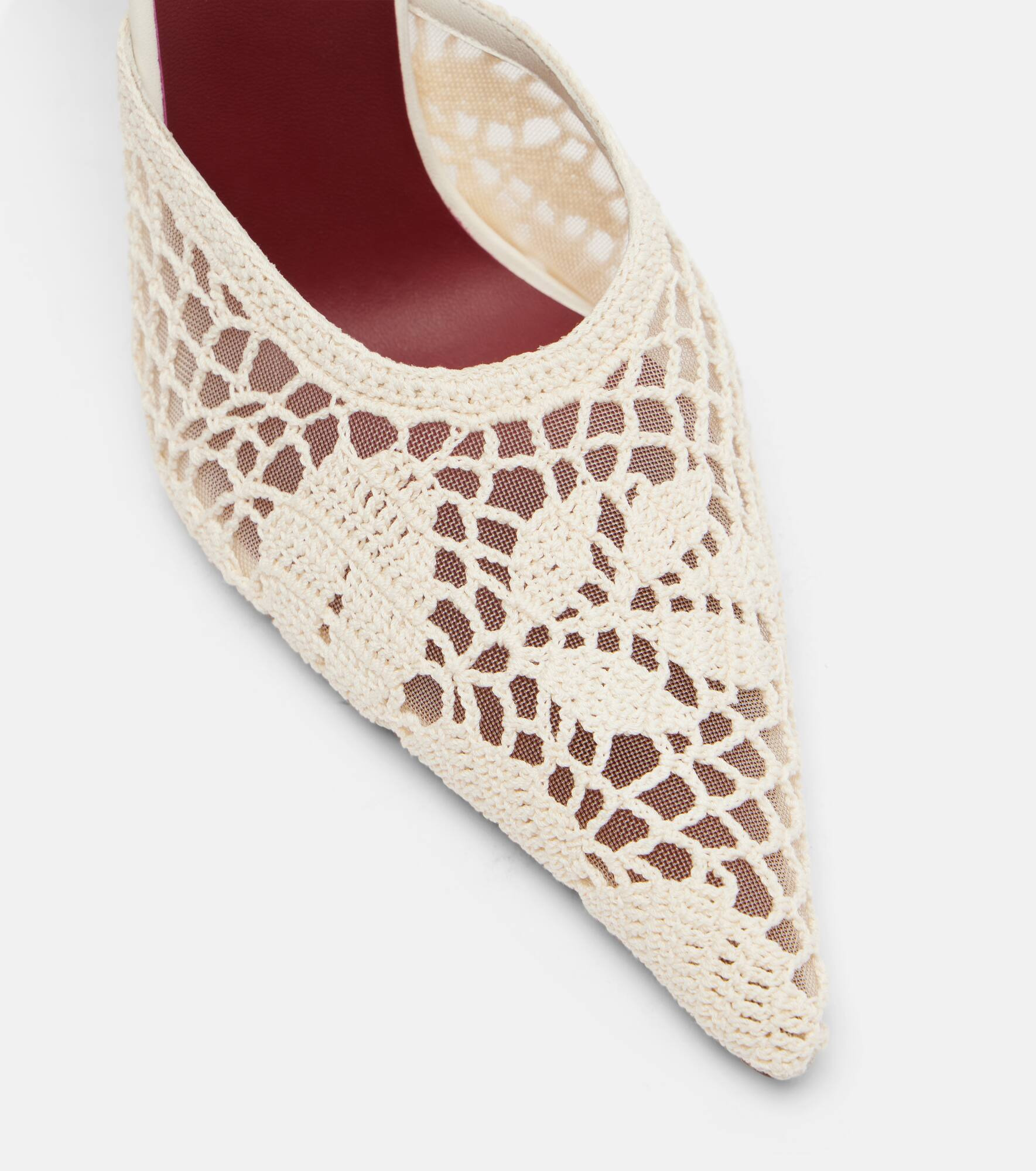 Crochet and leather mules - 5