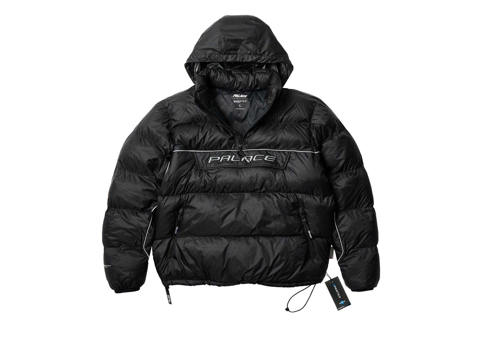 PERTEX P90 PUFFA JACKET BLACK - 4
