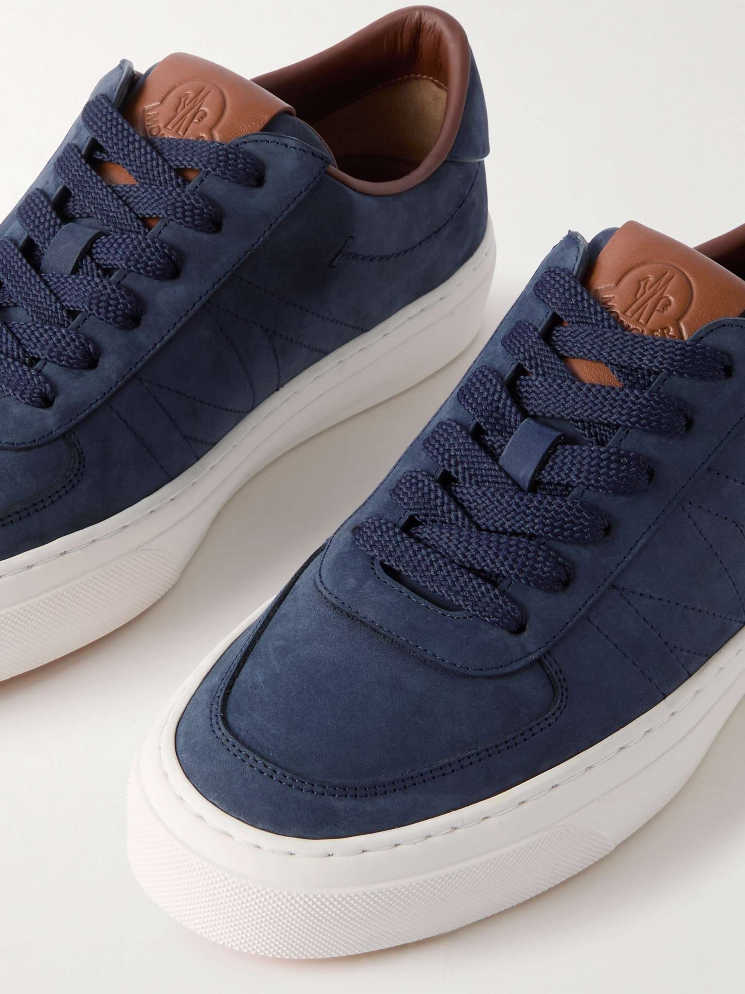 Monclub Embroidered Suede Sneakers - 6