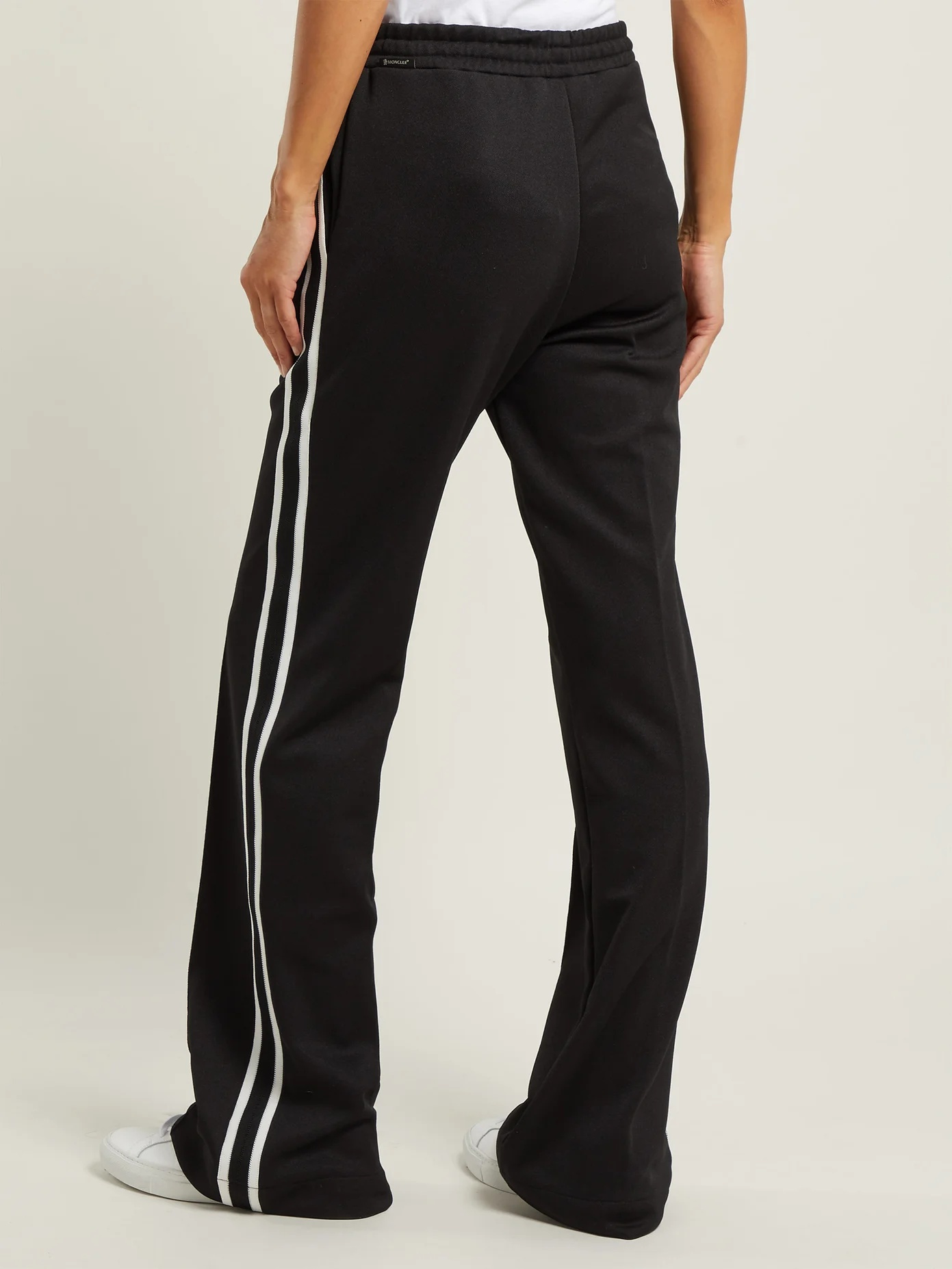 Side-striped jersey track pants - 3