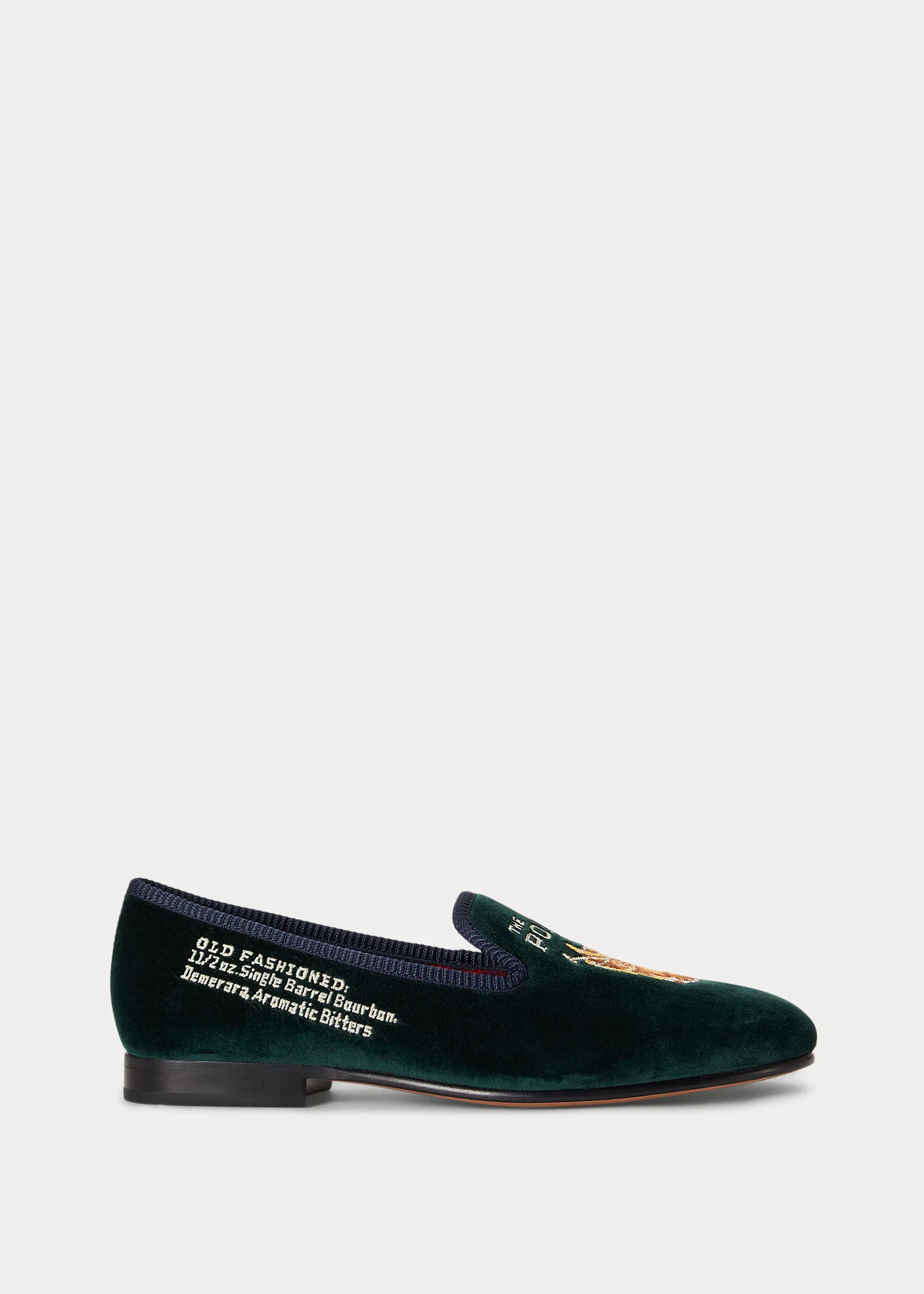 Paxton Polo Bar Velvet Slipper - 1