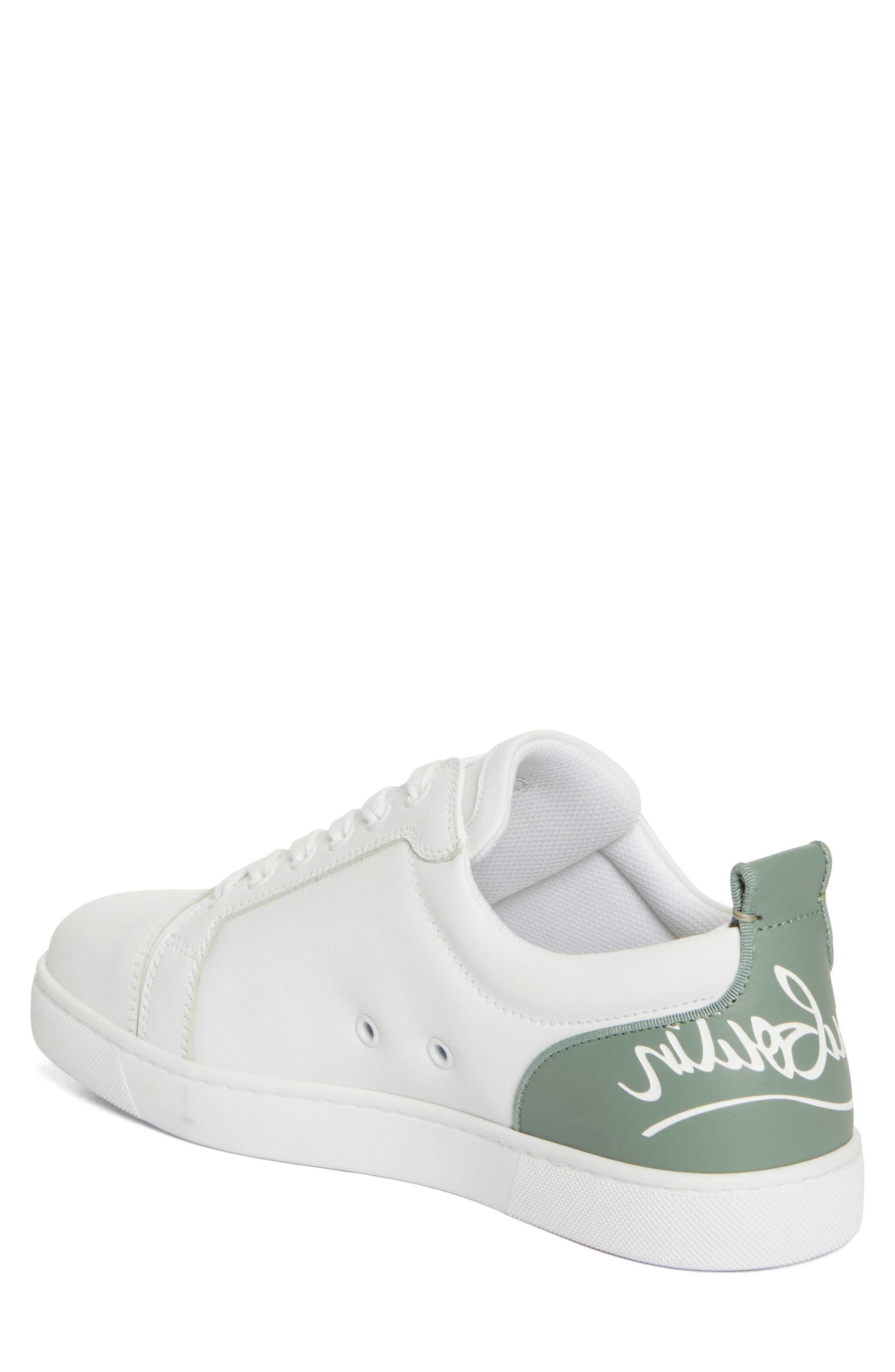 Christian Louboutin Fun Louis Sneaker in White/Manuka at Nordstrom - 2