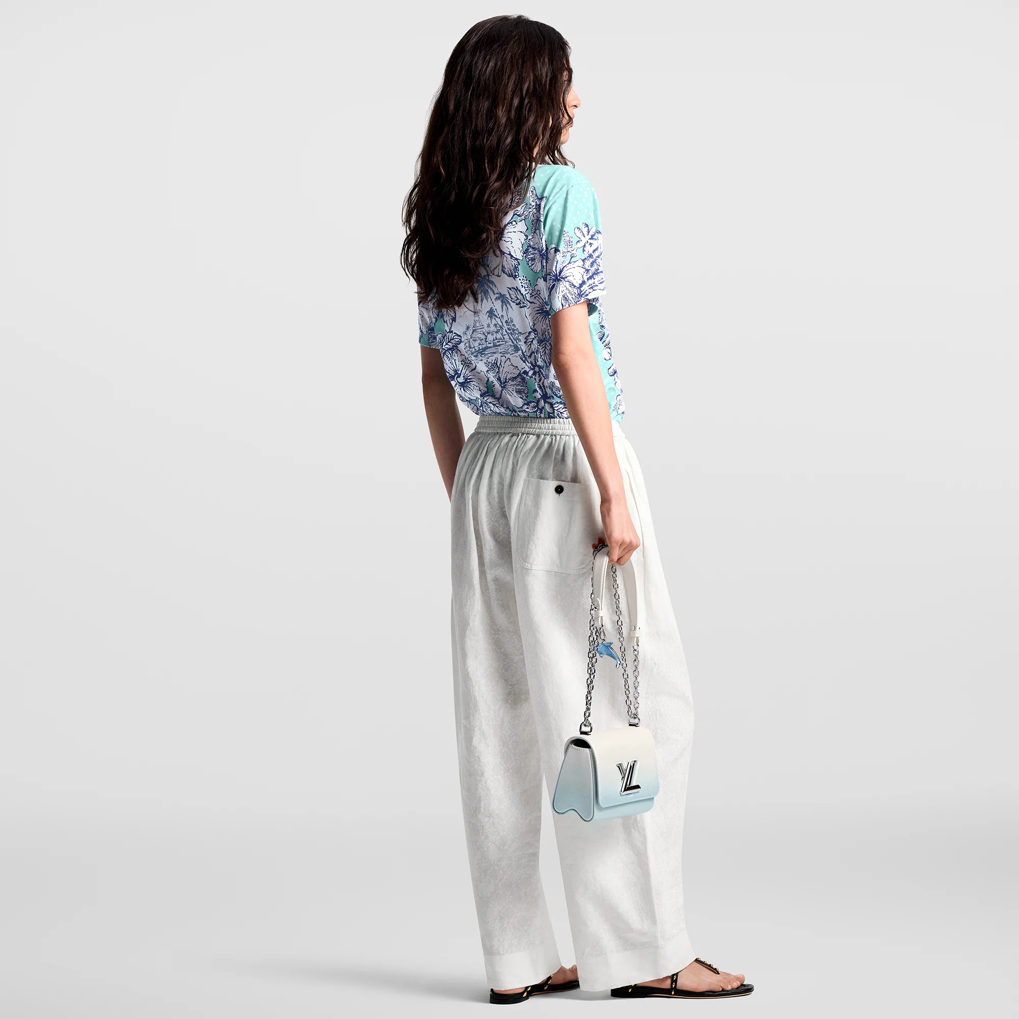 Tropical Floral Print T-Shirt - 3