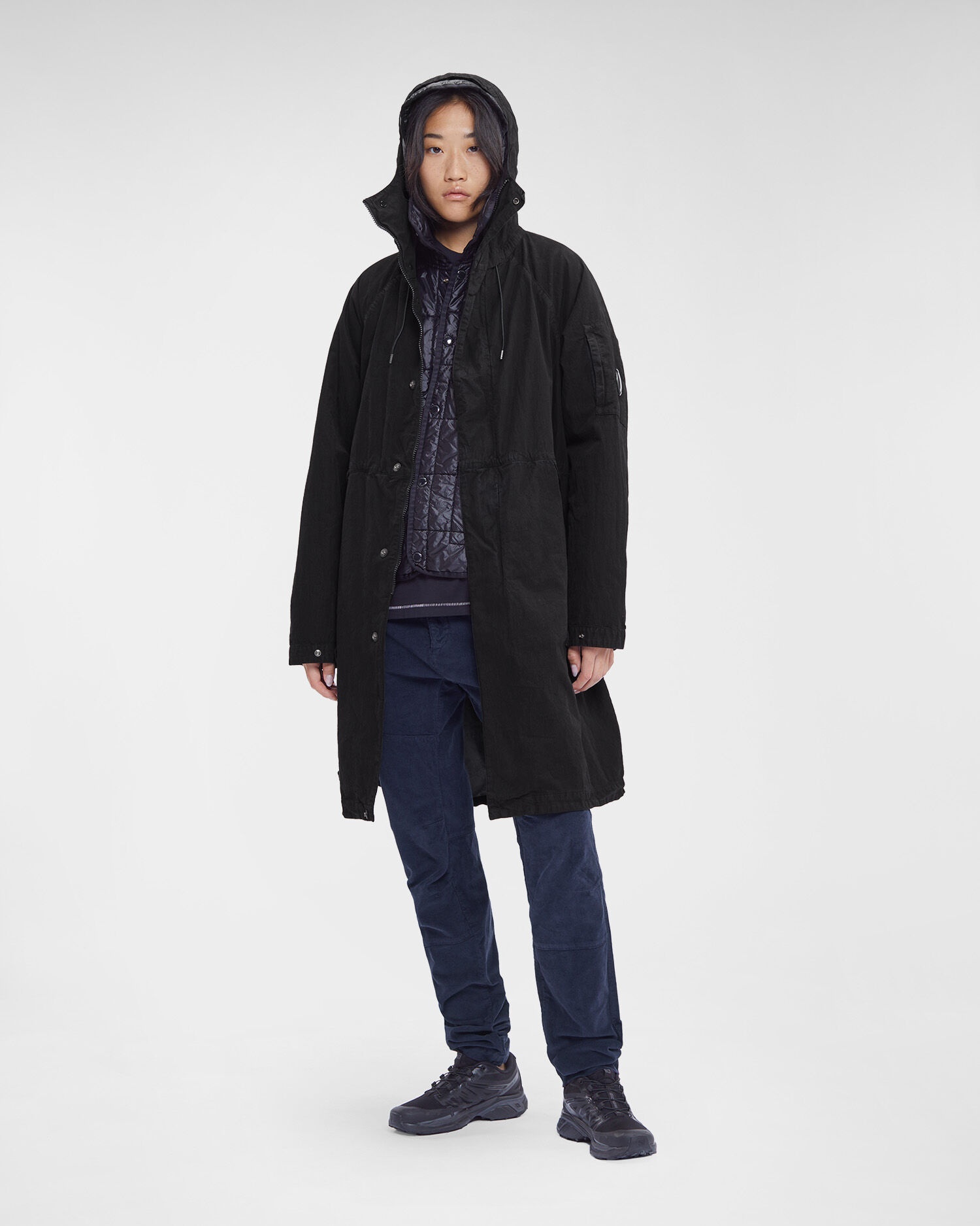 50 Fili Gommata Hooded Parka - 8