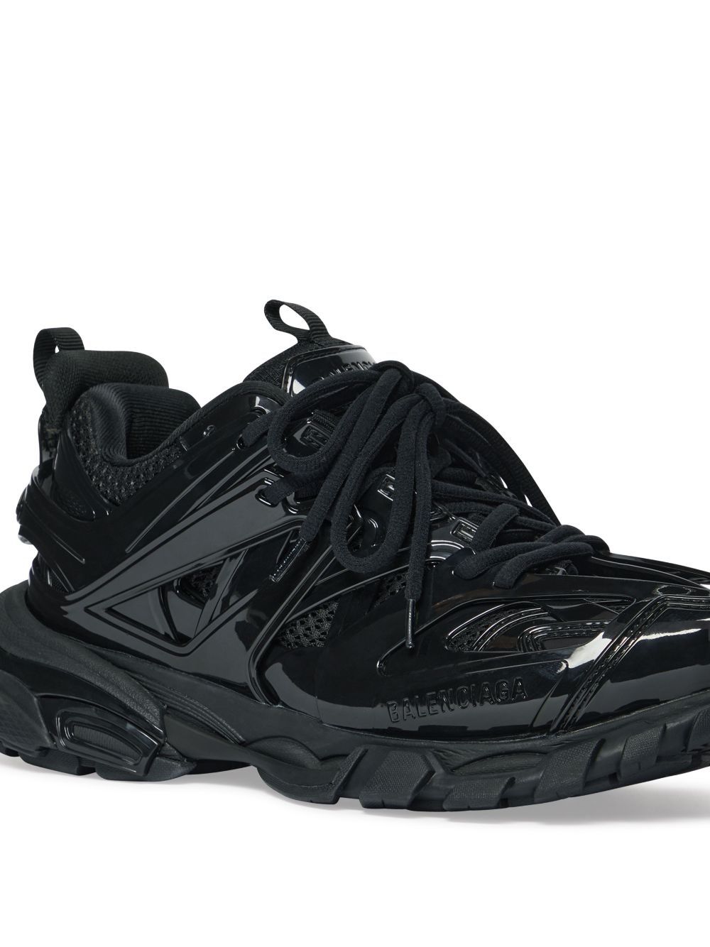 Track laminated-panels sneakers - 5