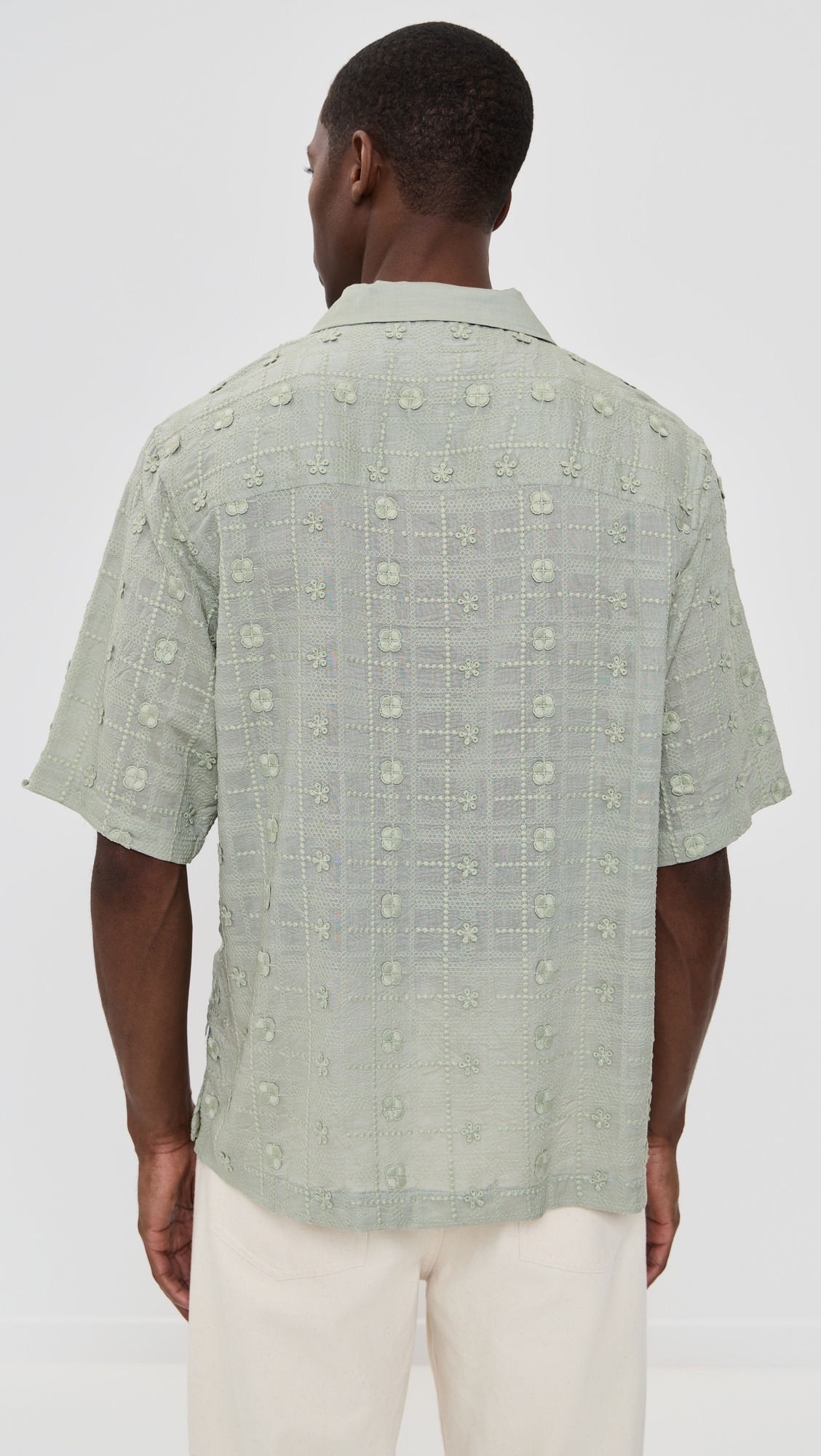 Ben Embroidered Camp Shirt - 2