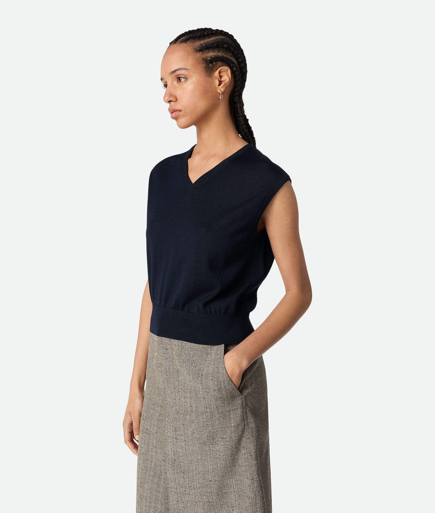 Cotton And Viscose Twinset - 6