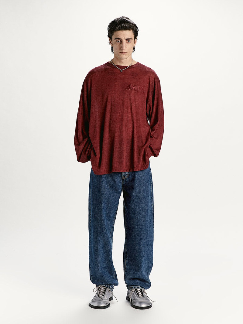 MAGLIANO Signature Twisted Tee Red outlook