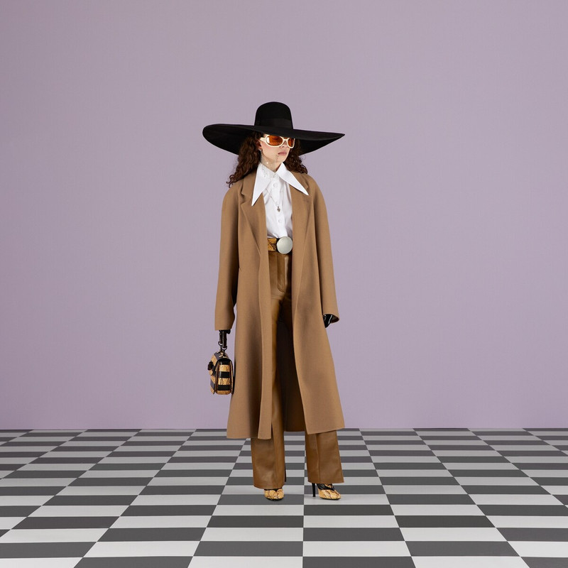 GUCCI Cashmere double coat outlook