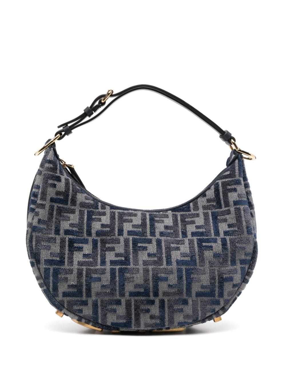 FENDI Fendigraphy chenille small shoulder bag | tessabit