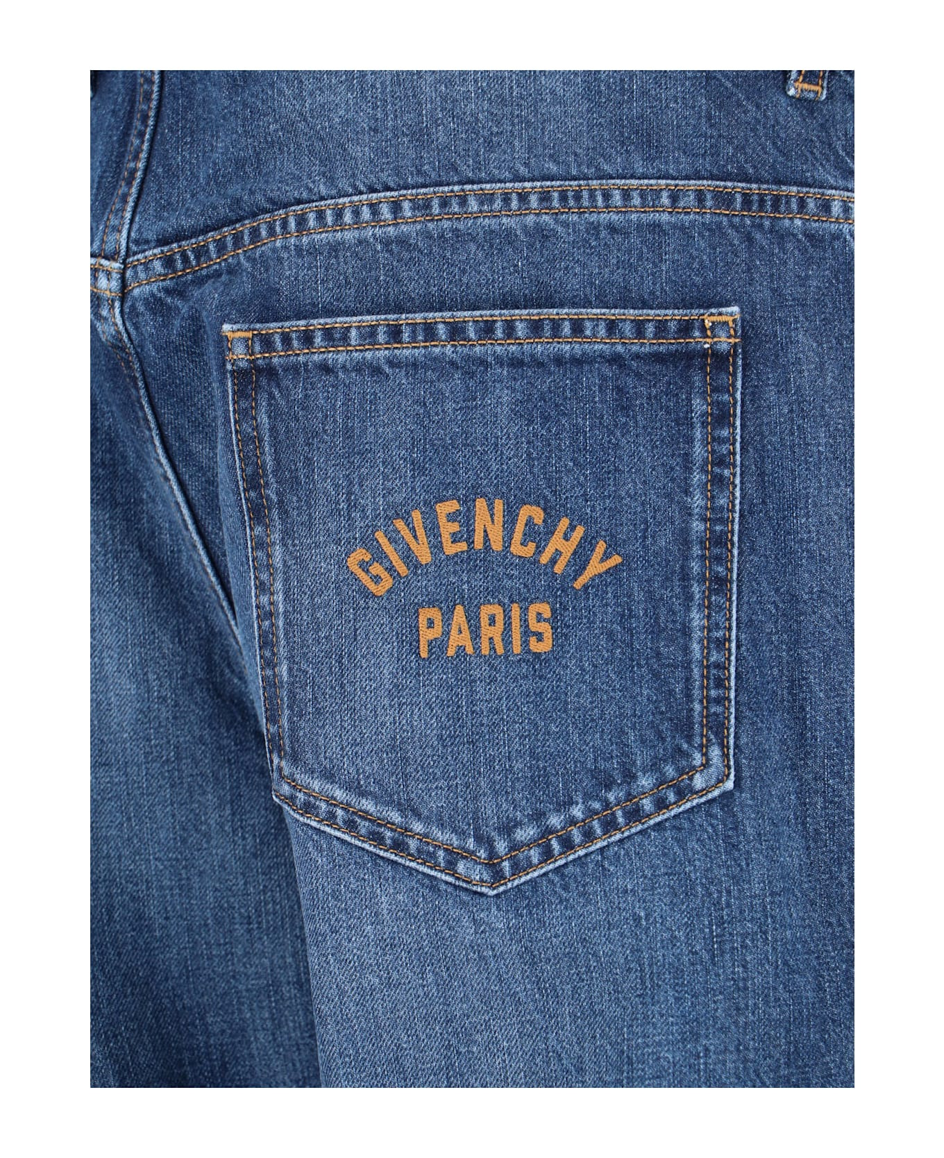 Logo Straight Jeans - 4
