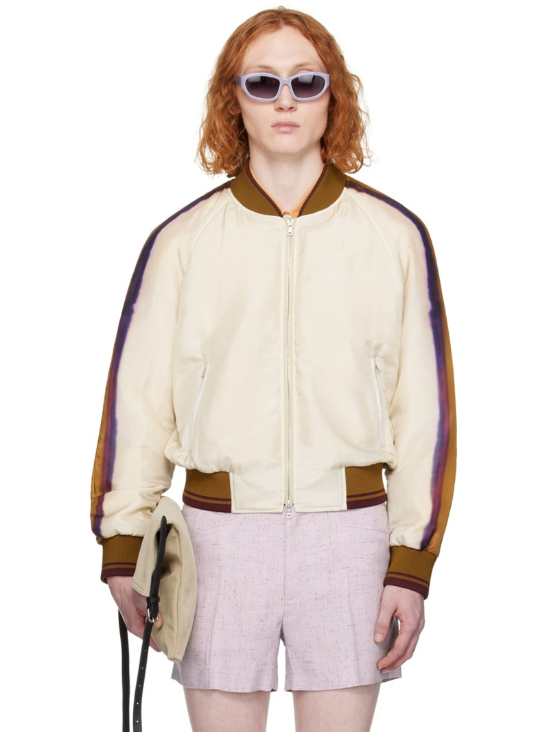 Off-White Printed Bomber Jacket - 1