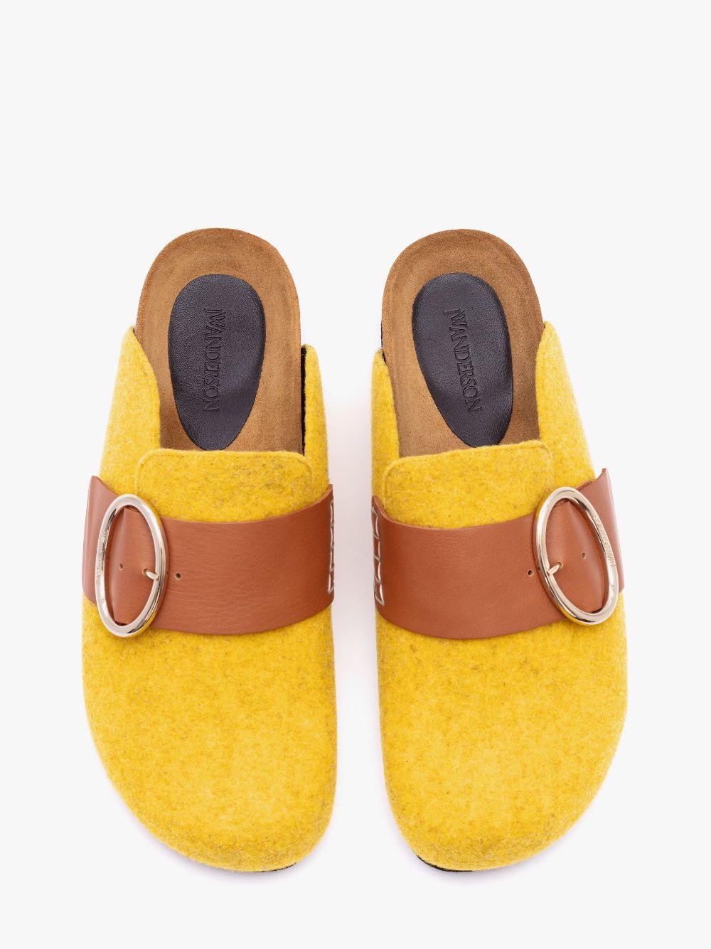 MEN'S FELT LOAFER MULES - 4