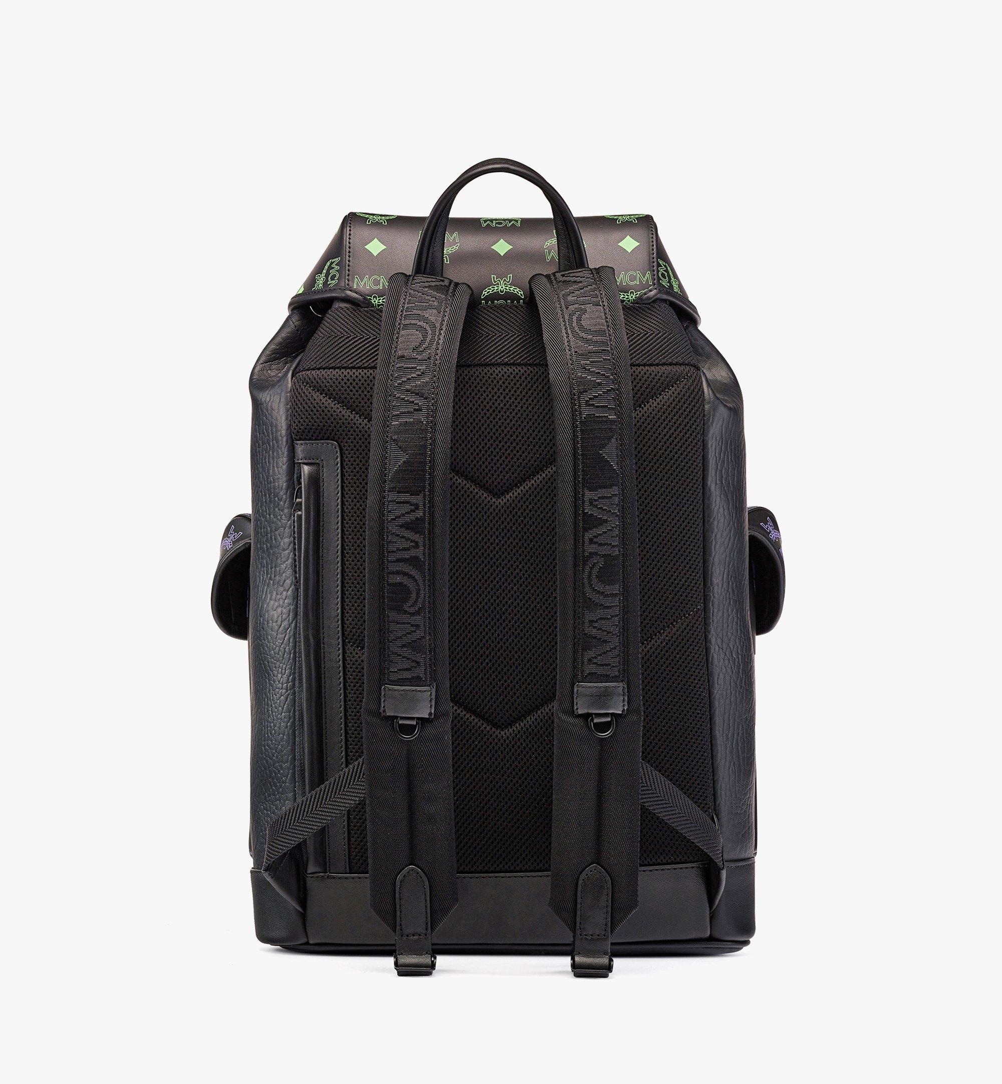 Brandenburg Backpack in Color Splash Logo Leather - 5