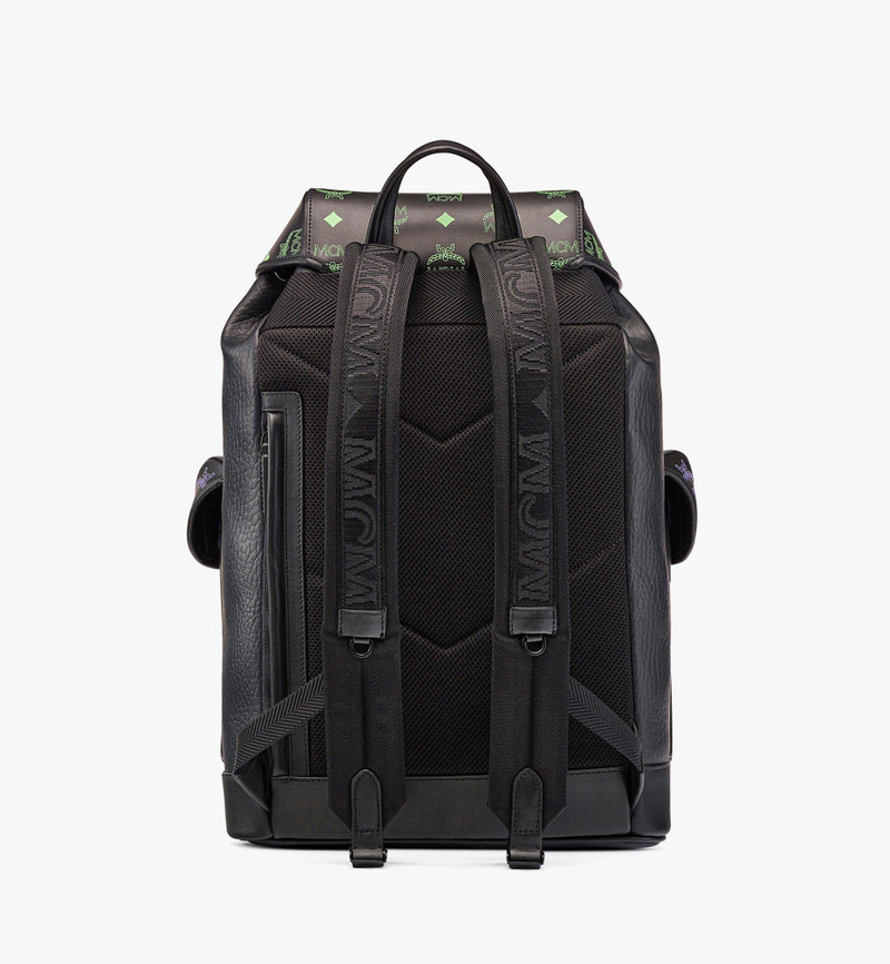 Brandenburg Backpack in Color Splash Logo Leather 5