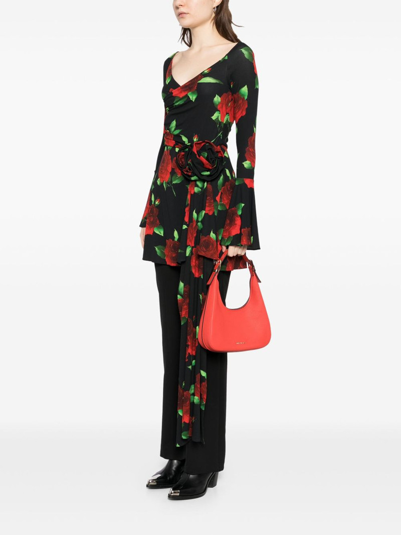 MICHAEL KORS logo patch shoulder bag outlook