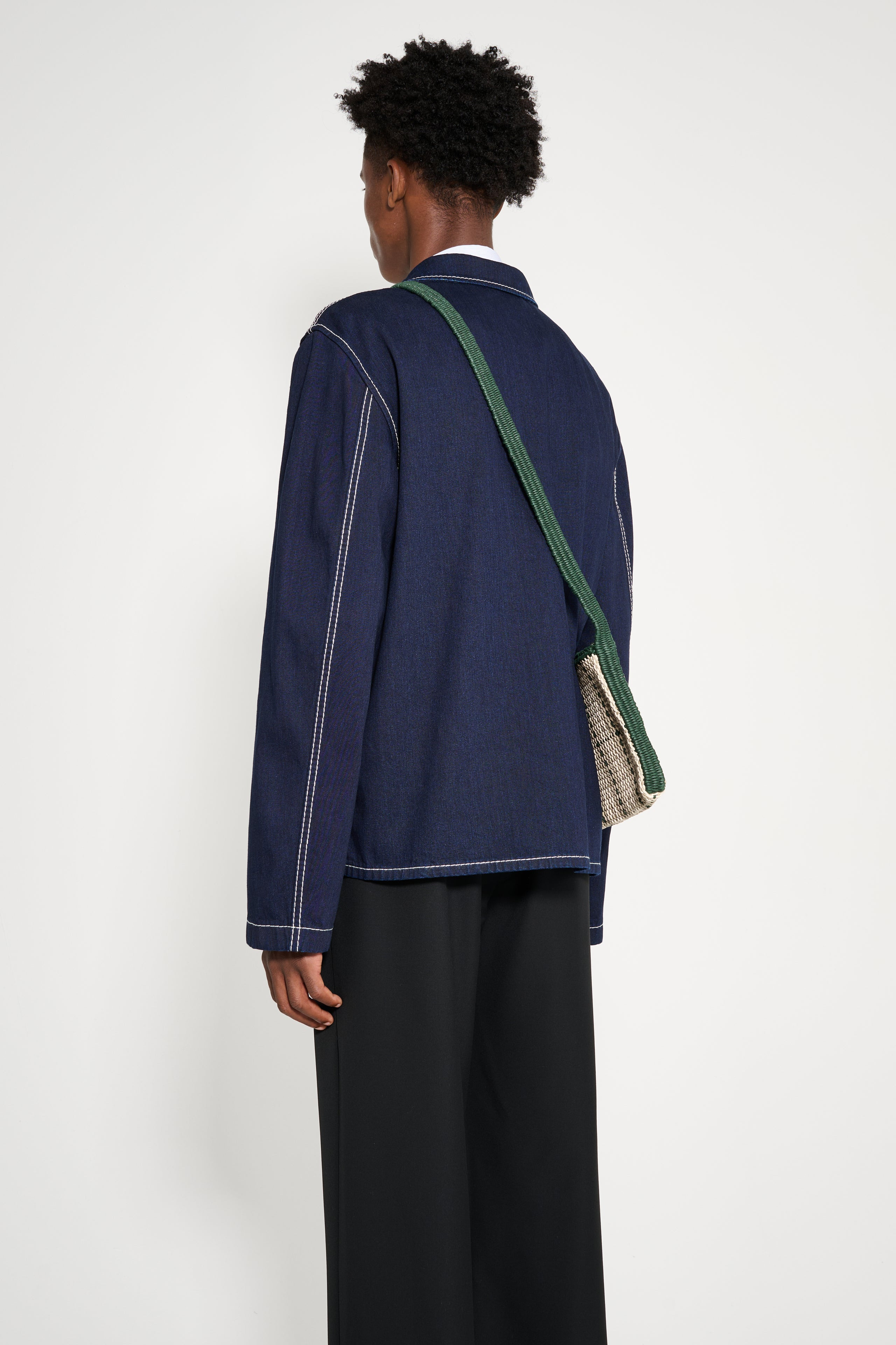 ACNE STUDIOS DENIM JACKET INDIGO BLUE - 3