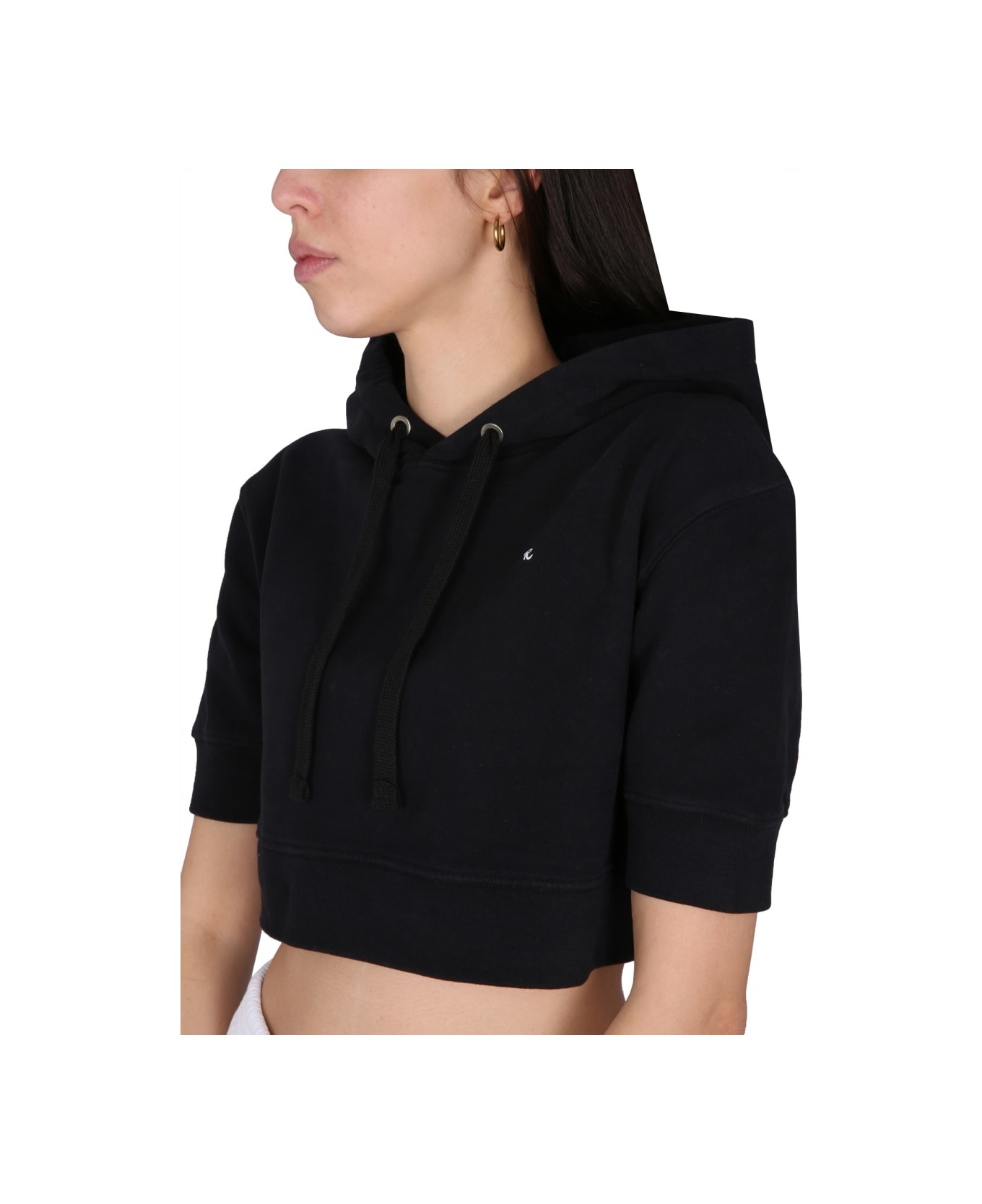 Sweatshirt With Logo Embroidery - 4