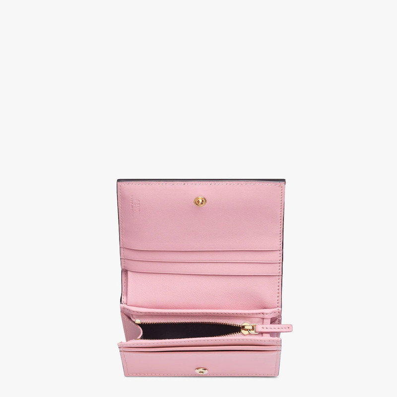 FENDI White nappa leather wallet outlook