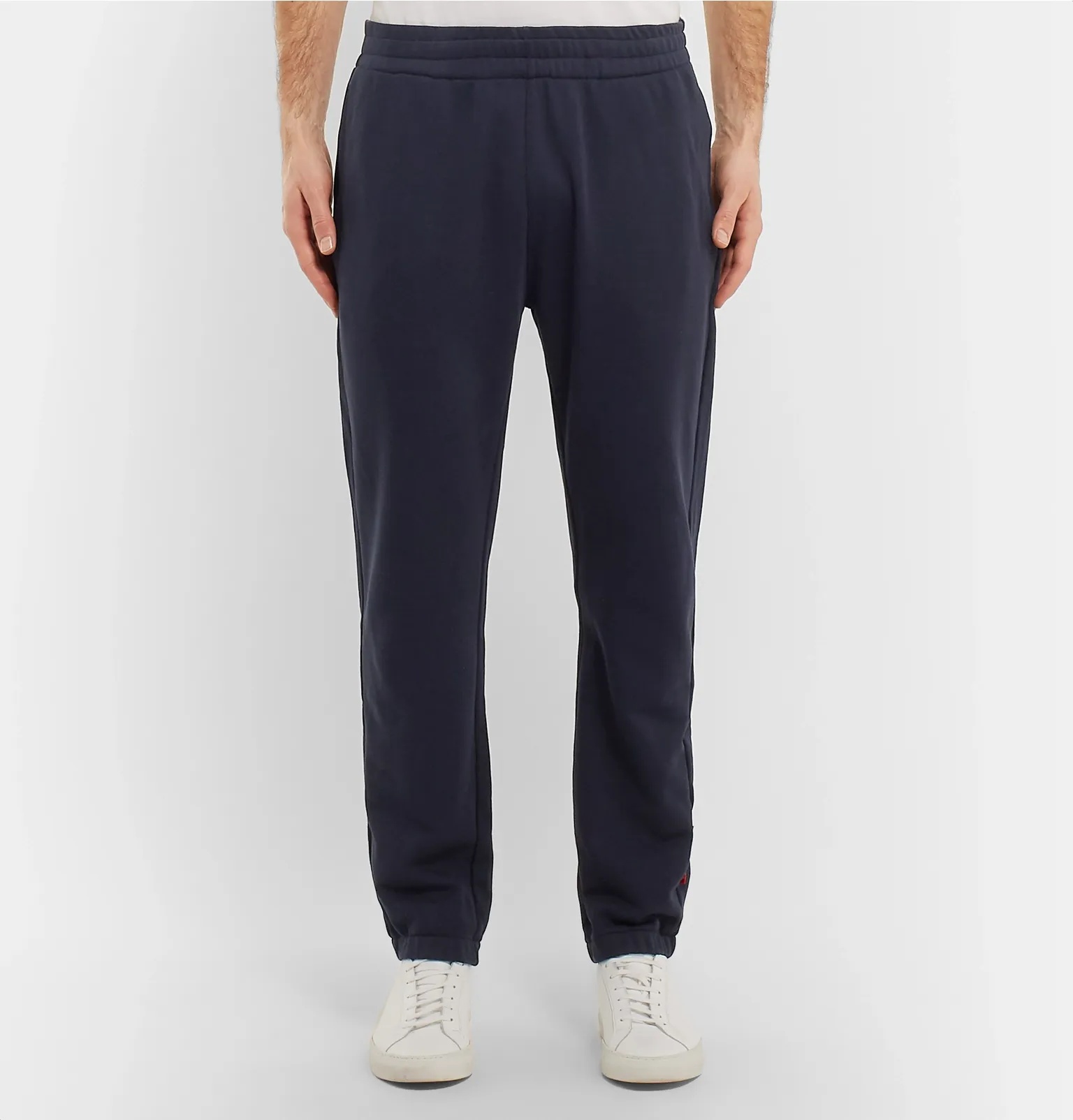 Tapered Loopback Cotton-Jersey Sweatpants - 4