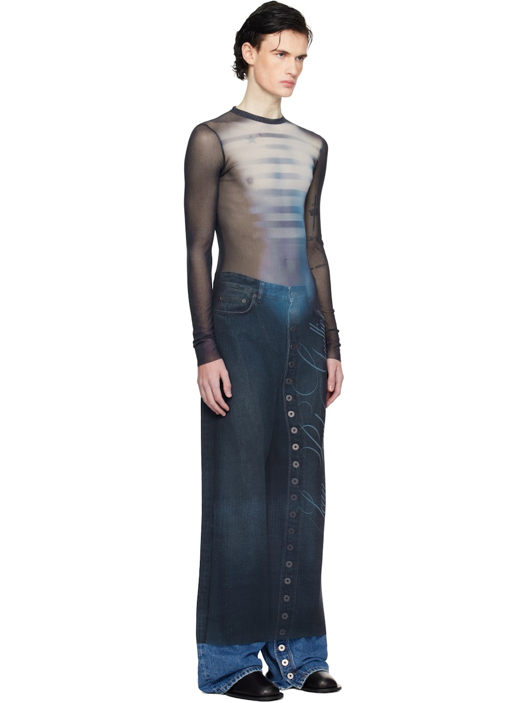 Navy 'Le Mâle' Maxi Dress - 2