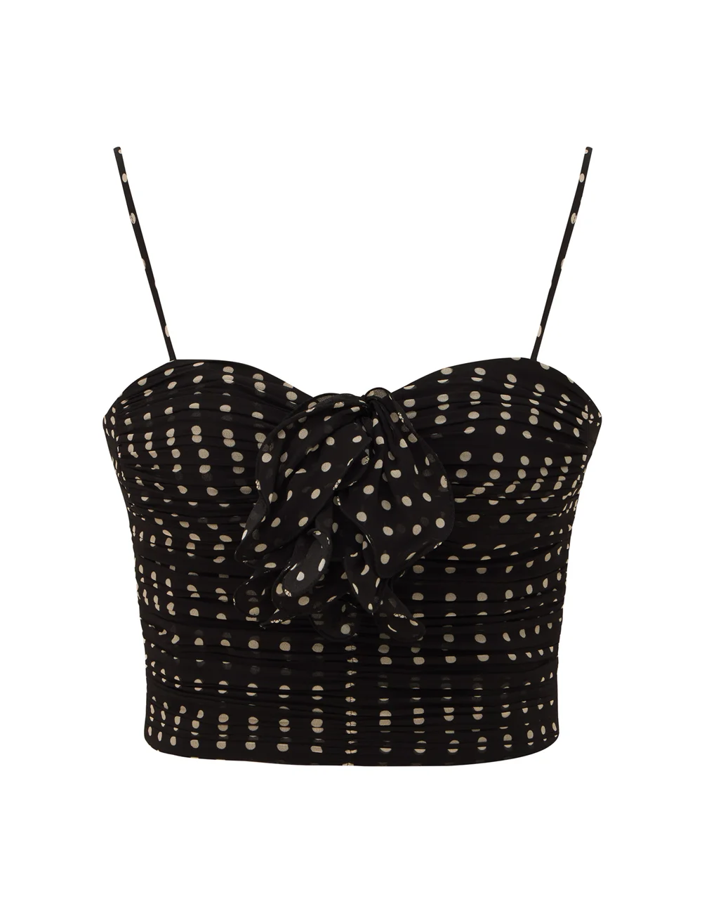 CLASH DOT BUSTIER TOP - 1