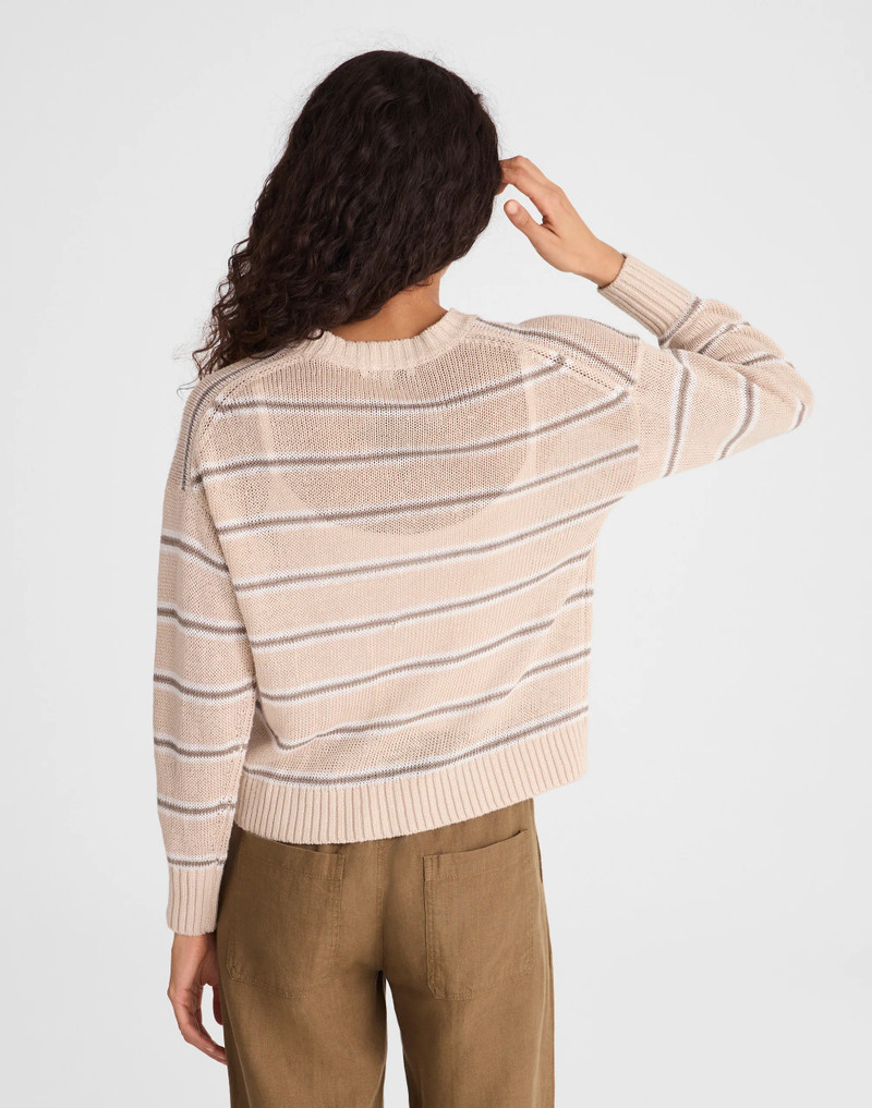 Madewell Linen Drop-Shoulder Sweater outlook