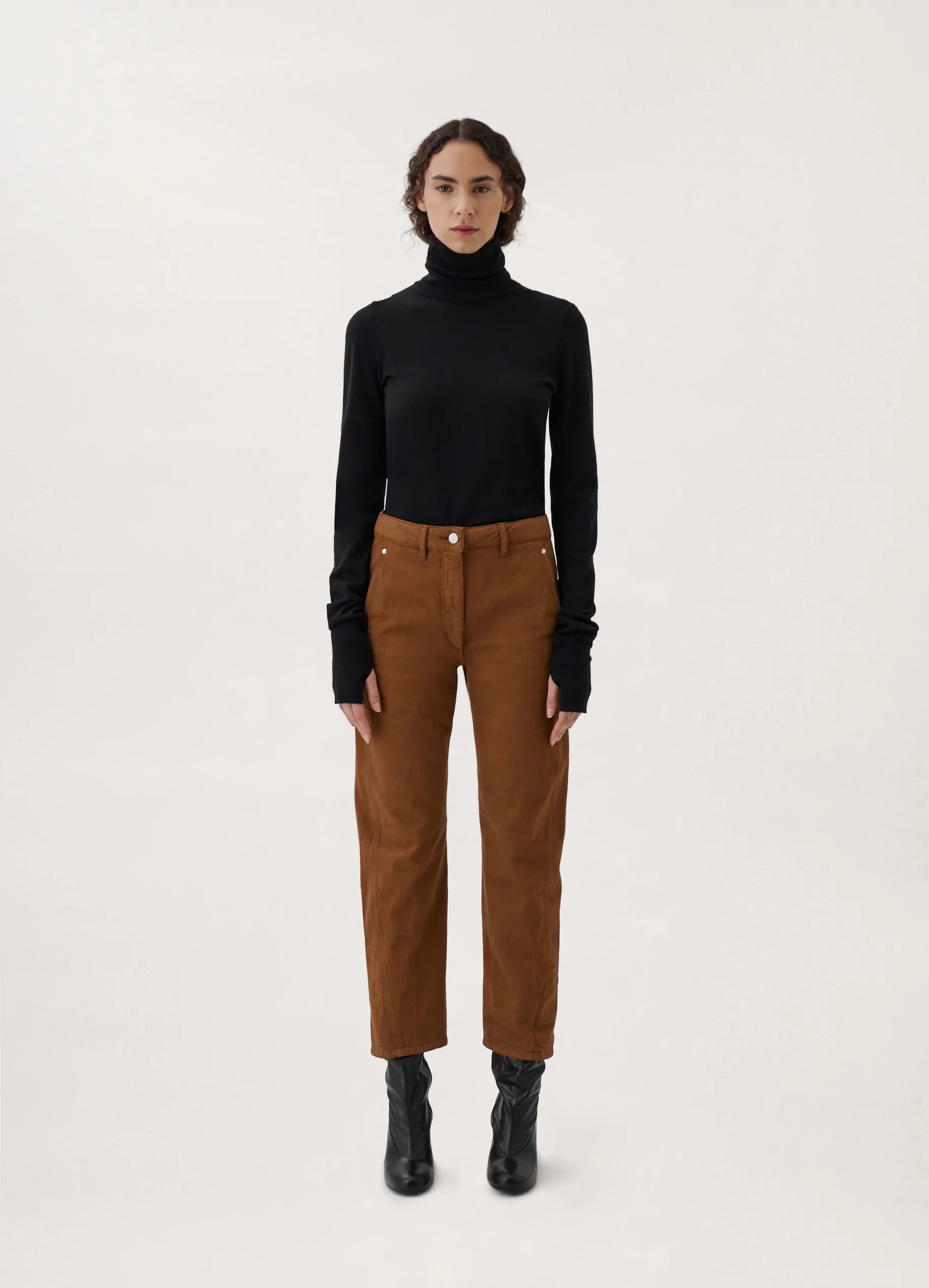 DENIM TWISTED PANTS
HEAVY GD DENIM - 2