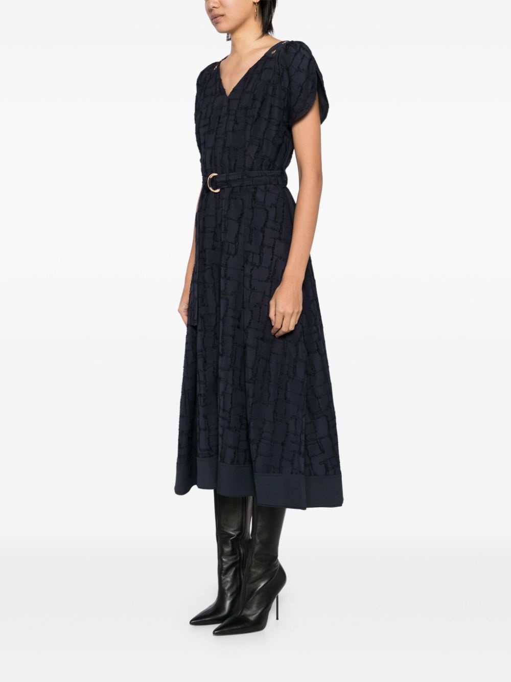 check pattern dress - 3