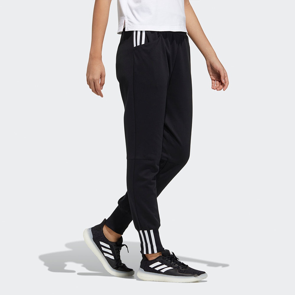 (WMNS) adidas Stripe Bundle Feet Sports Pants/Trousers/Joggers Black GP0697 - 4