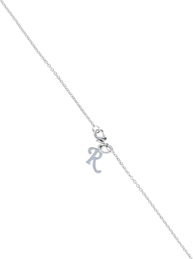 SKELETON HAND HOLDING BALL & R NECKLACE - 4