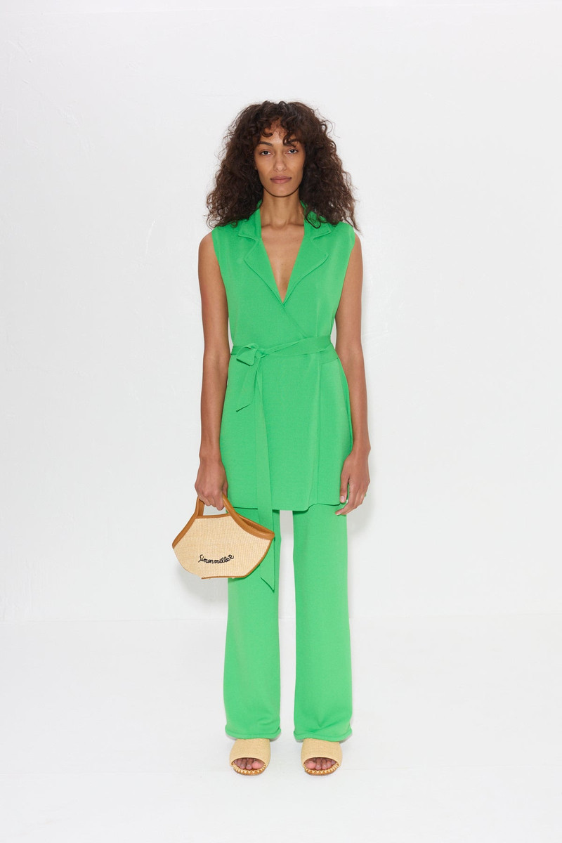 SIMONMILLER Knits By Jabber Pant in Gummy Green outlook