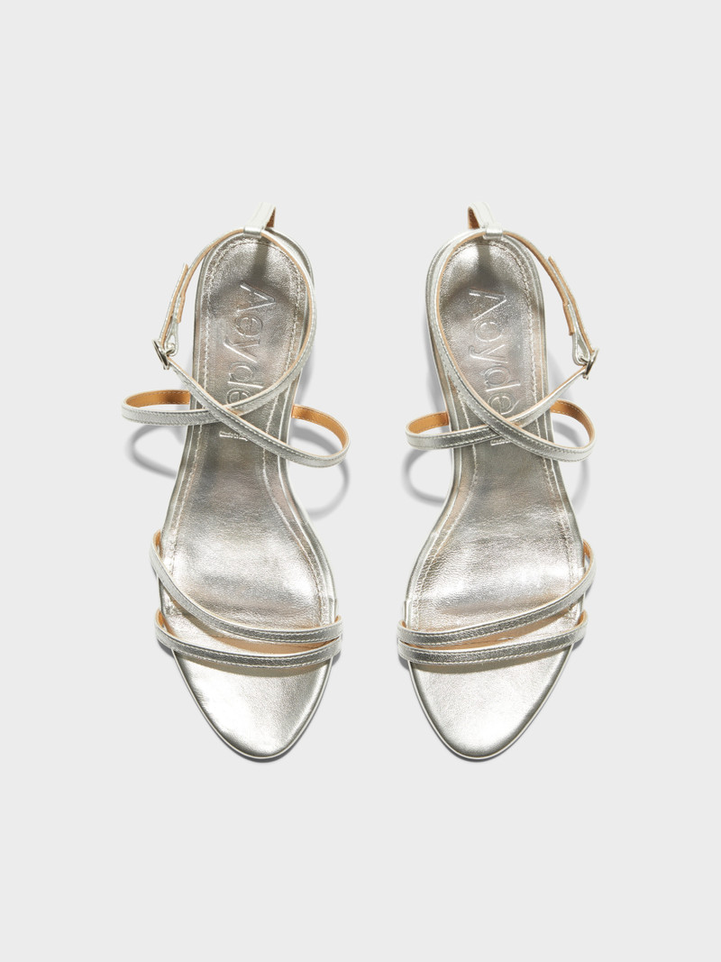 Maeve Leather Stiletto Sandals 5