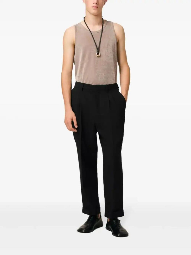 AMI Paris tailored trousers outlook