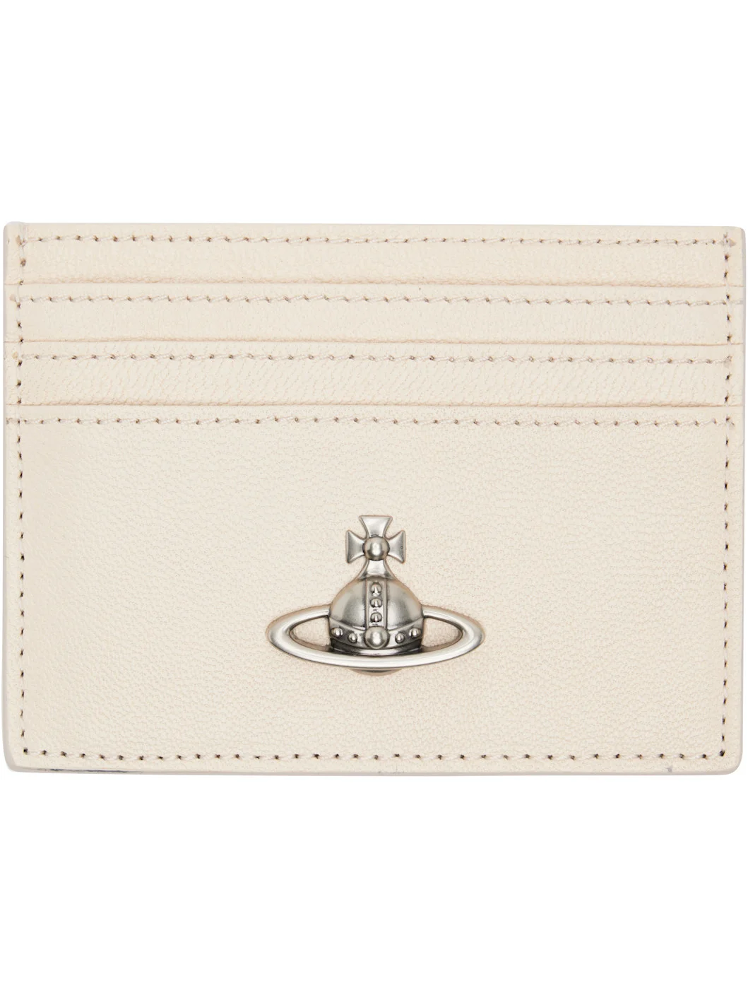 Off-White Flat Card Holder - 1
