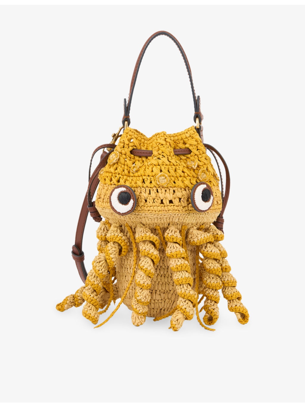 Jellyfish Raffia Cross-Body Bag - 1