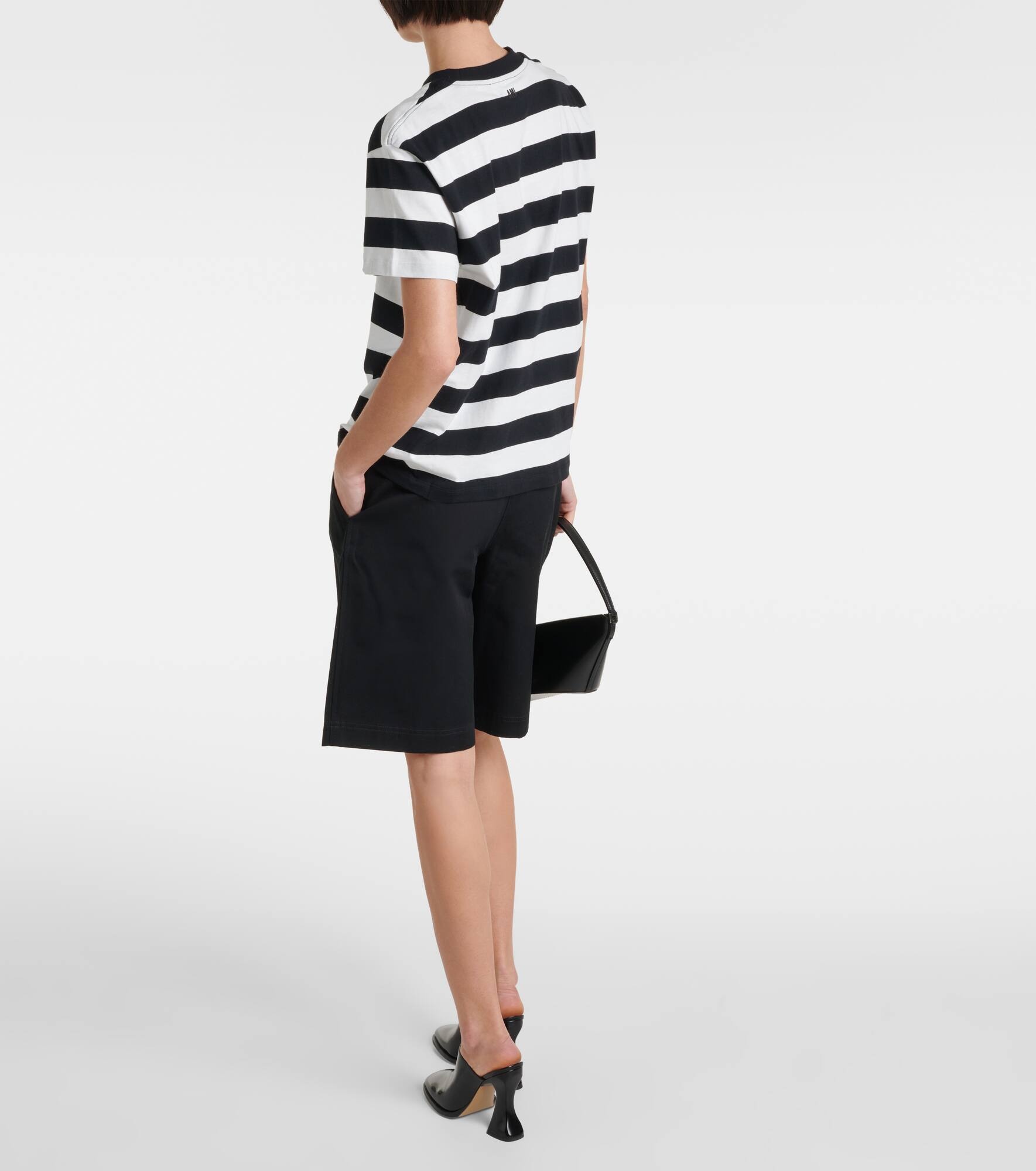 Ami de Cœur striped cotton T-shirt - 3