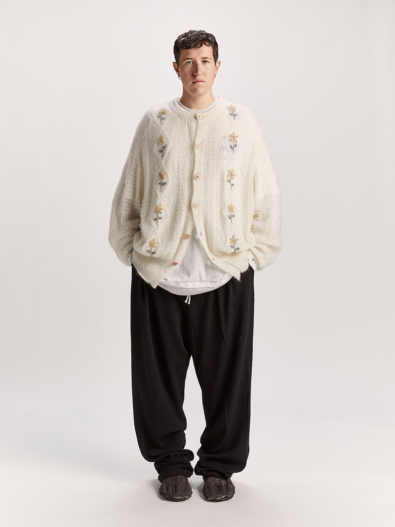 MAGLIANO Cormagliano Mohair Cardigan White outlook