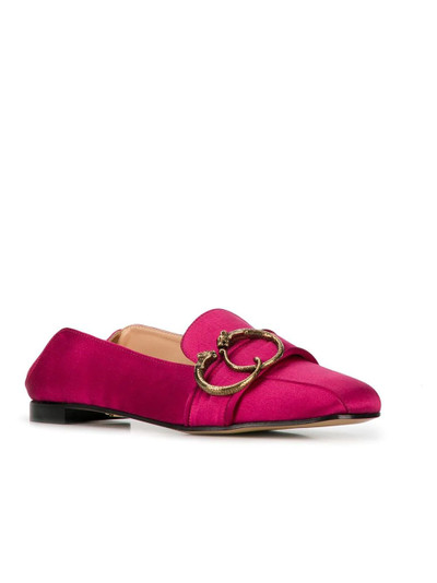 Charlotte Olympia panther buckle loafers outlook