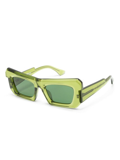 Kuboraum R2 rectangle-frame sunglasses outlook