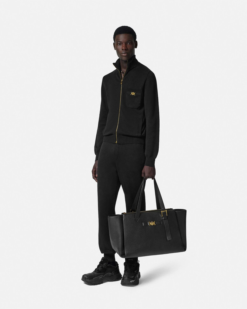 VERSACE Cashmere-Blend Knit Sweatpants outlook