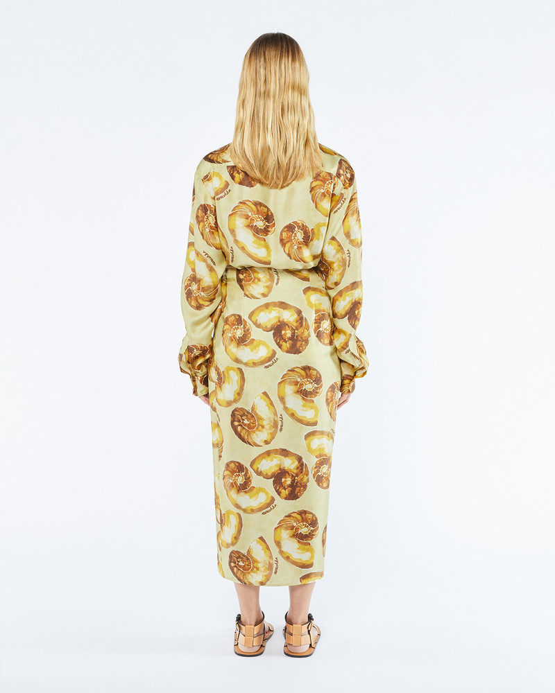 MARLIS - Sarong midi skirt - Seashell sand 4