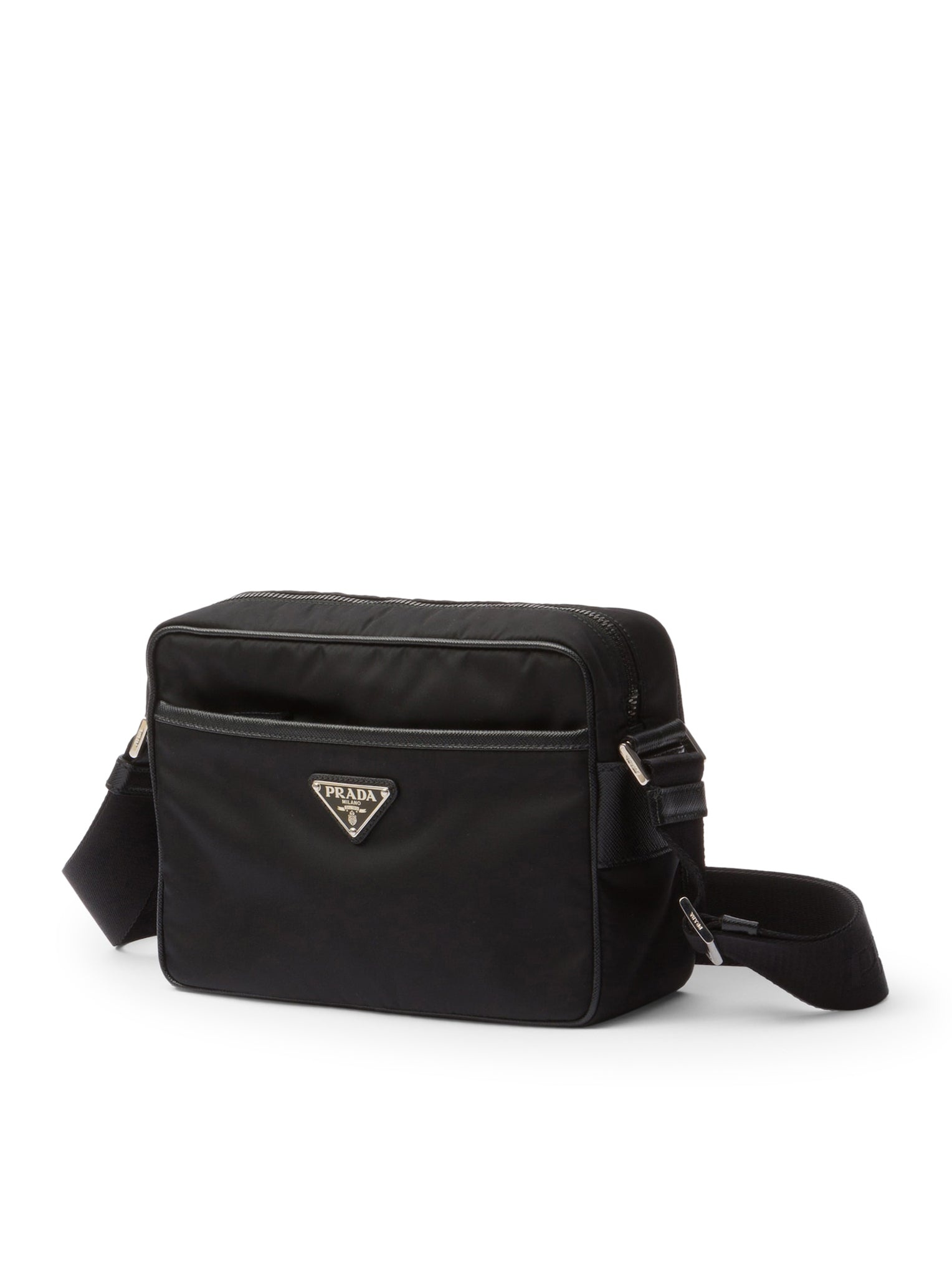 SHOULDER BAG IN RE-NYLON AND SAFFIANO - 3