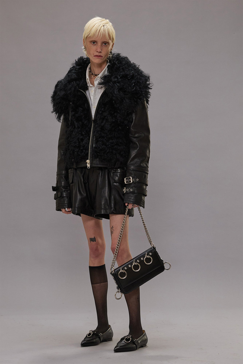 FURRY SHRUNKEN JACKET 1