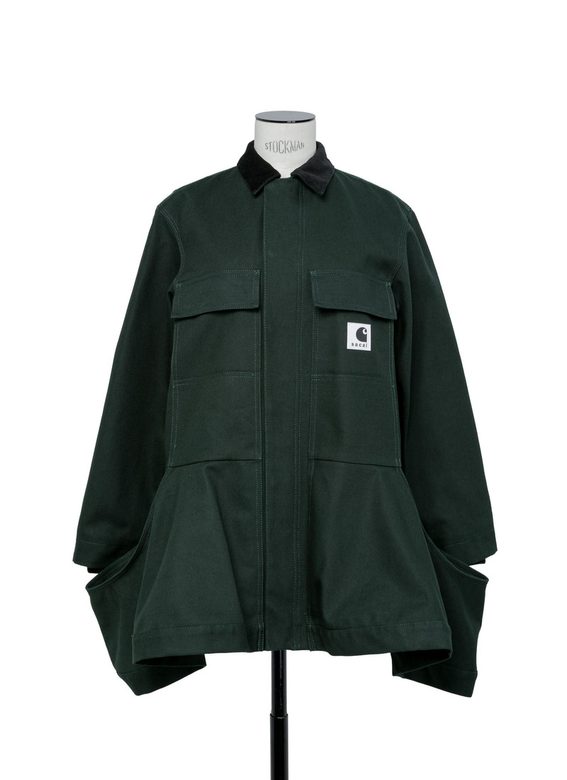 sacai Carhartt WIP Duck Bonding Dress Coat outlook