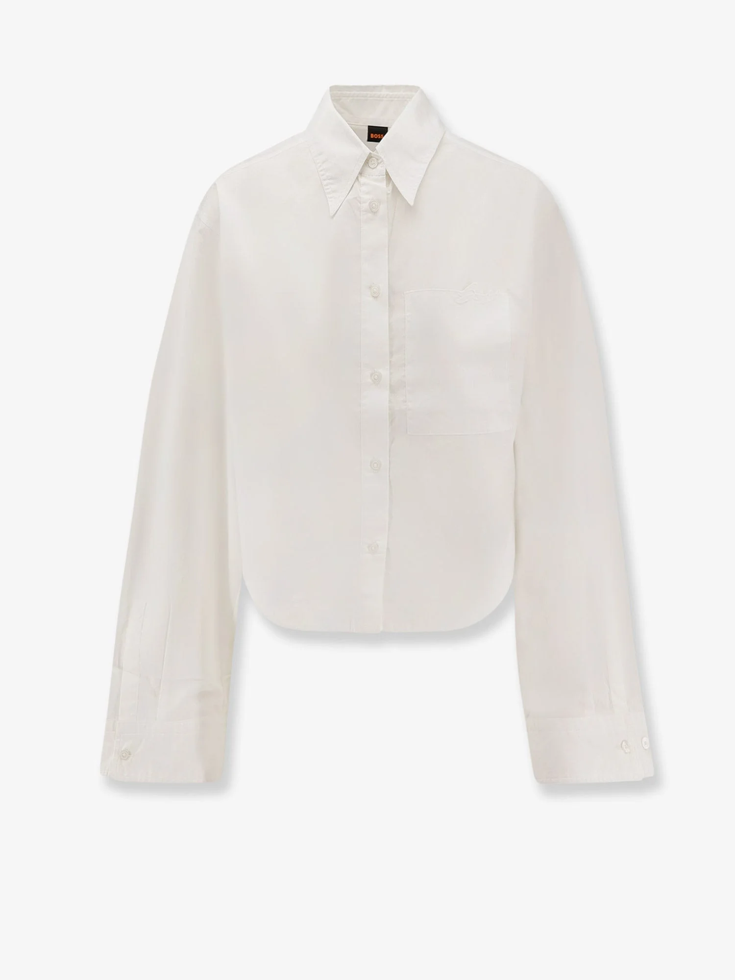 Boss Boskota Cotton Shirt White Women - 1