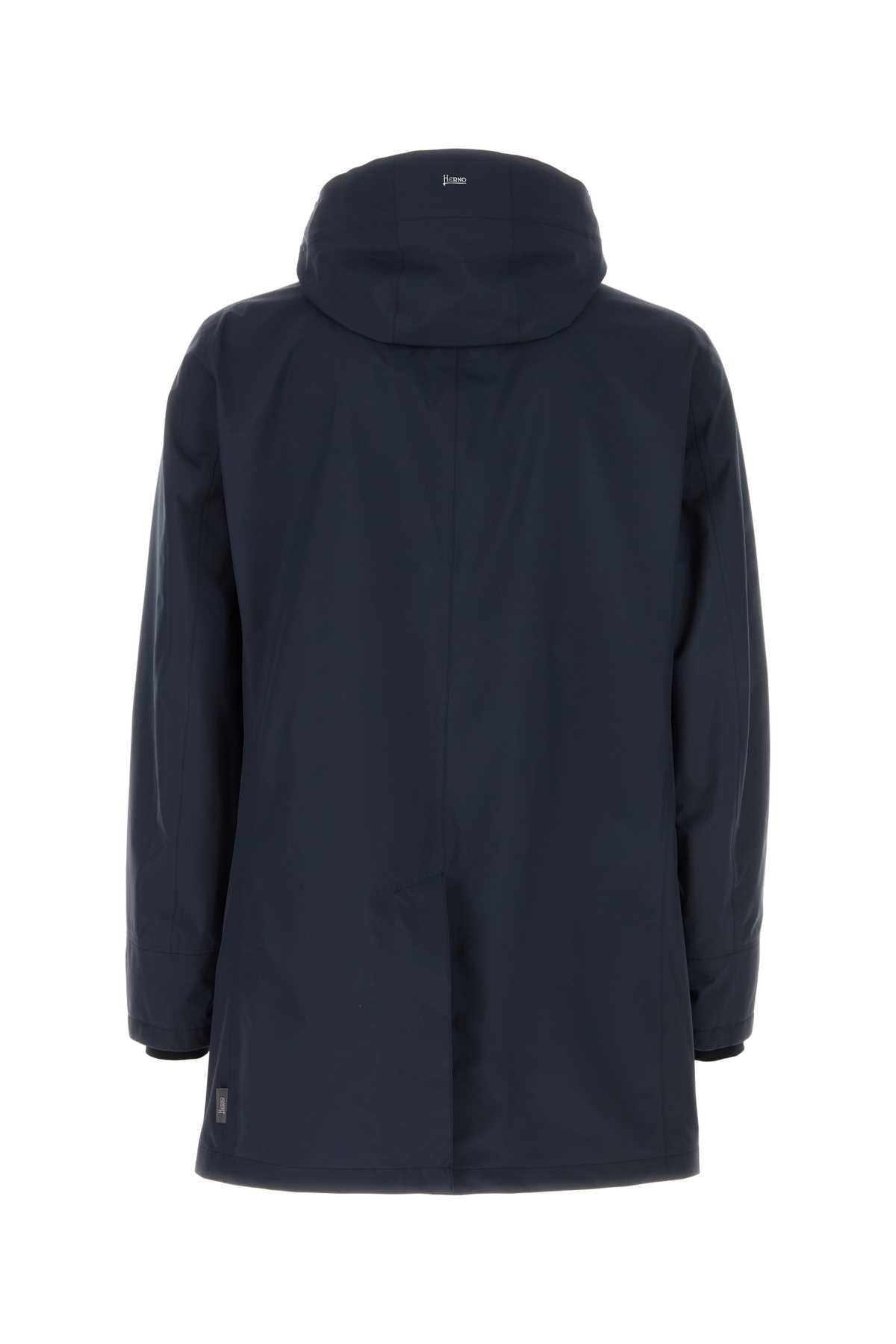 Herno Men Navy Blue Polyester Jacket - 2
