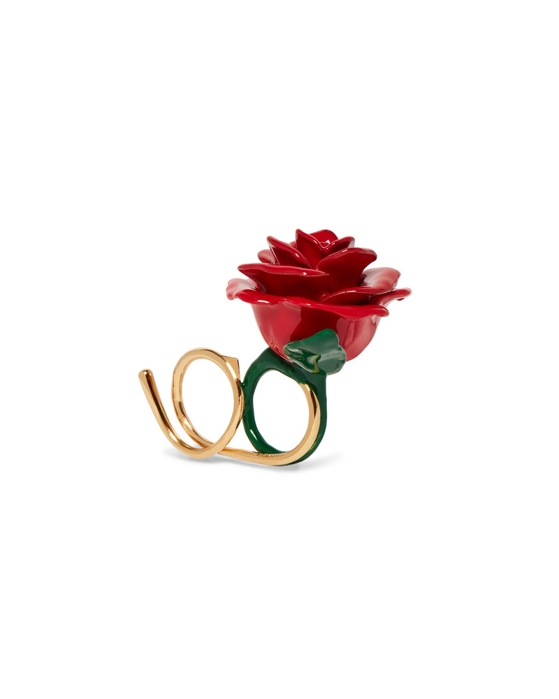 CASABLANCA Rose Double Ring | Casablanca Paris outlook