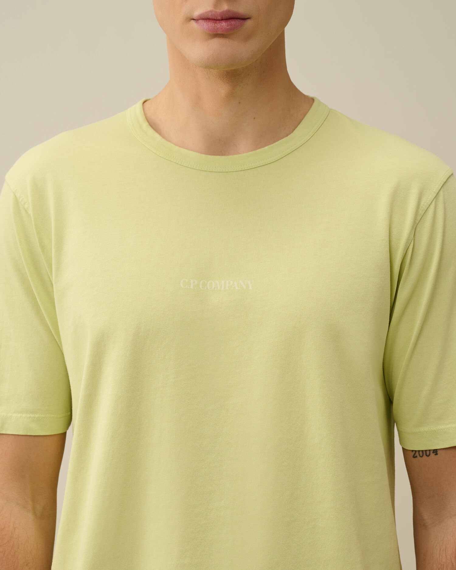 24/1 Jersey Resist Dyed Logo T-shirt - 4
