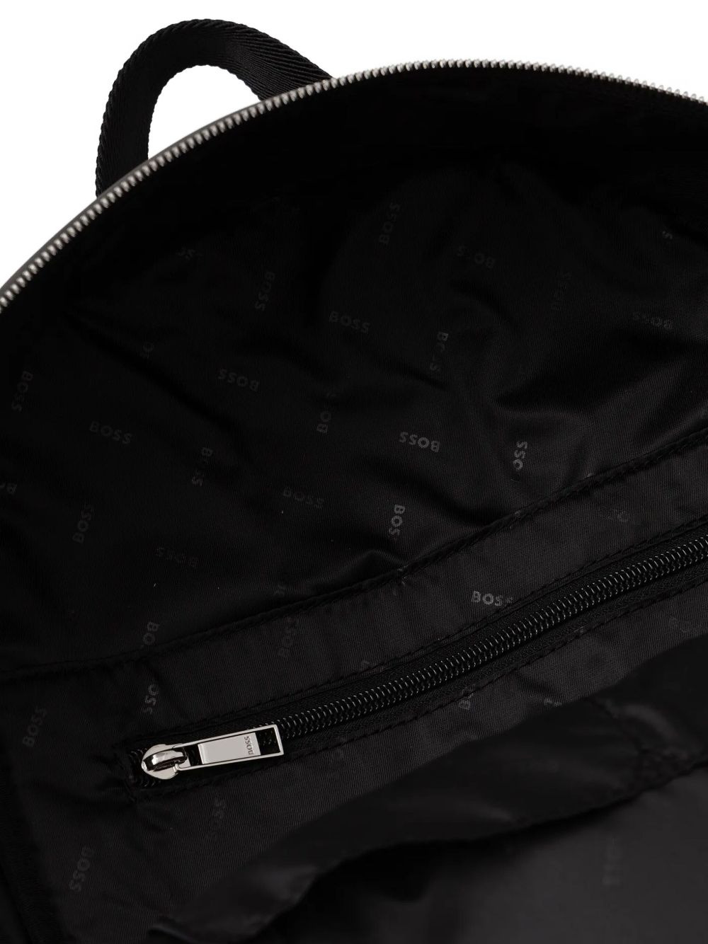 embossed-pattern backpack - 4
